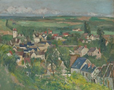 Auvers, Panoramatický výhled od Paul Cézanne