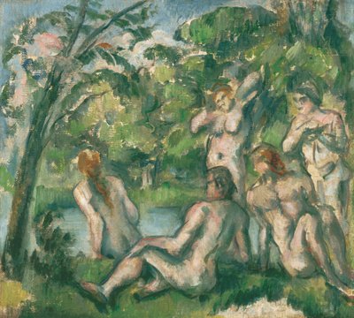 Koupající se od Paul Cézanne