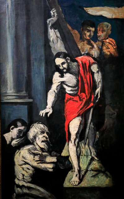 Kristus v limbu od Paul Cézanne