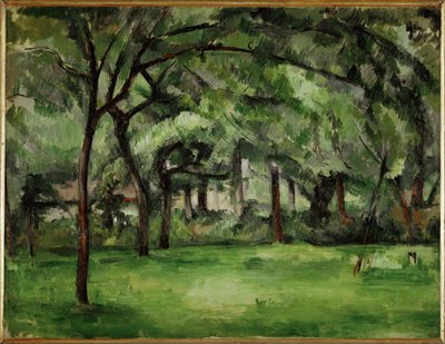 Statek v Normandii od Paul Cézanne