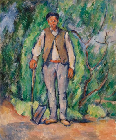 zahradník (zahradník) od Paul Cézanne