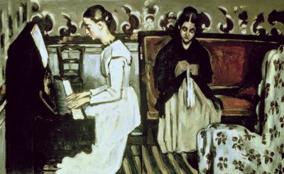 Dívka u klavíru (předehra k Tannhauserovi) od Paul Cézanne
