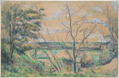 V údolí Oise od Paul Cézanne