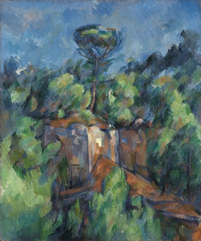 Lom v Bibémusu od Paul Cézanne