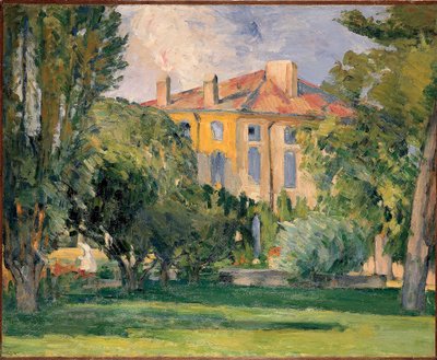 Dům Jas de Bouffan od Cezanne, Paul (1839-1906). Olej na plátně, rozměr: 59x71 od Paul Cézanne