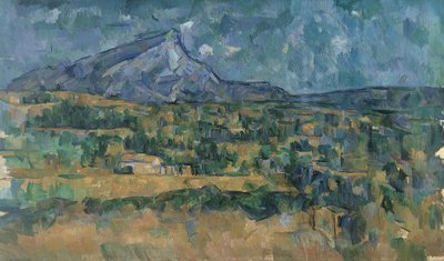 Mont Sainte-Victoire, kolem 1902-06 (olej na plátně) od Paul Cézanne