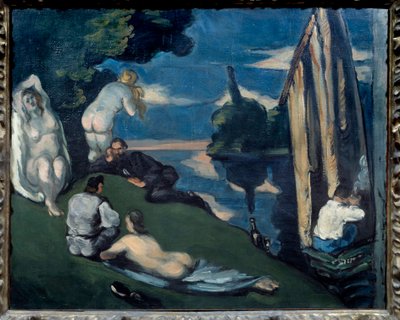 Pastorační neboli idylka od Paul Cézanne