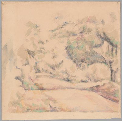 Silnice v Provence od Paul Cézanne