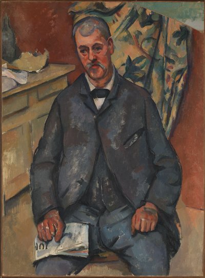 Sedící muž od Paul Cézanne