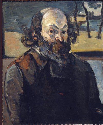 Autoportrét - Olej na plátně od Paul Cézanne