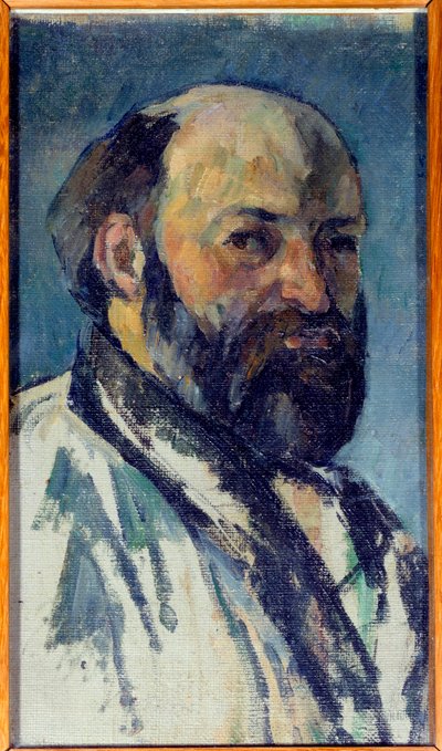 Autoportrét od Paula Cezanna (1839-1906) 1877 Sun. 0,25x0,14 m Paříž, Musee d