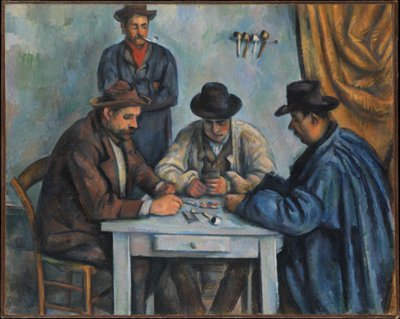 Hráči karet od Paul Cézanne