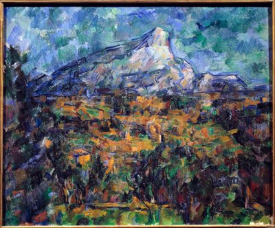 Obraz Vítězství Svaté hory od Paula Cezanna od Paul Cézanne