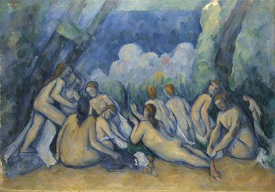 The Large Bathers, cca 1900-05 (olej na plátně) od Paul Cézanne