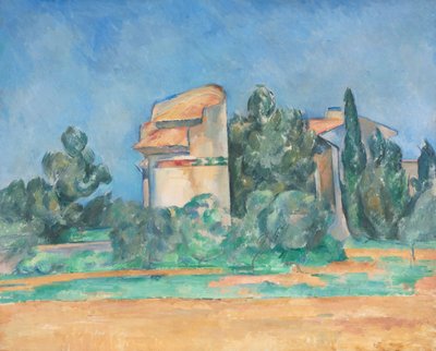 Holubí věž v Bellevue od Paul Cézanne