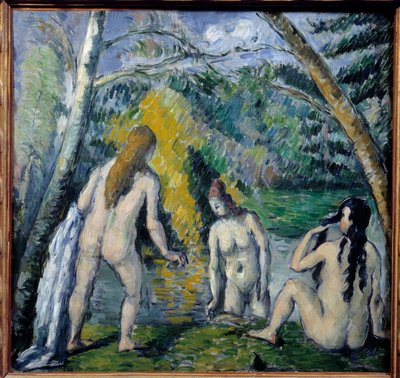 Tři lazebníci od Paula Cezanna (1839-1906). 1879 od Paul Cézanne