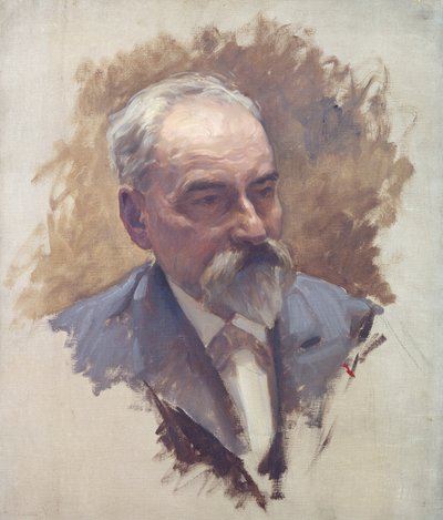 André Theuriet (1833-1907) (olej na plátně) od Paul Chabas