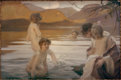 První koupel od Paul Chabas