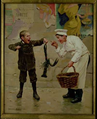 Le Petit Comis († 1902) od Paul Charles Chocarne Moreau
