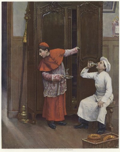 Dva mladí chlapci v kostýmech barvy litho od Paul Charles Chocarne Moreau