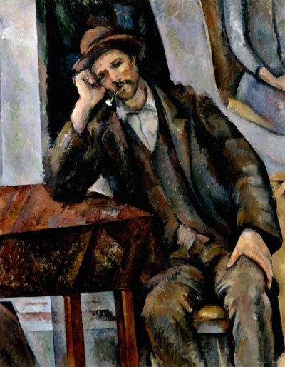 Kuřák, 1890-1892. od Paul Cézanne