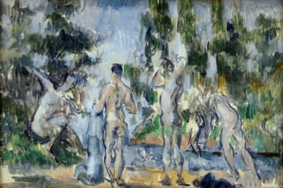 Koupající se od Paul Cézanne