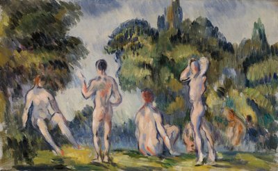 Koupání, 189094. od Paul Cézanne