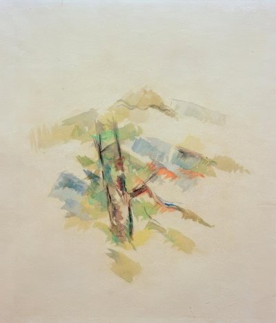 Studie stromů od Paul Cézanne