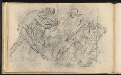 Karnevalová scéna, 18851888. od Paul Cézanne
