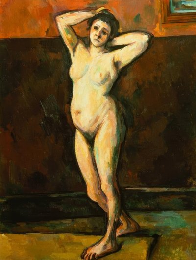 Nahá žena stojící od Paul Cézanne