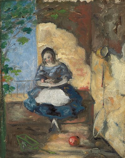 Dívka; Dívka, 1872-3 od Paul Cézanne