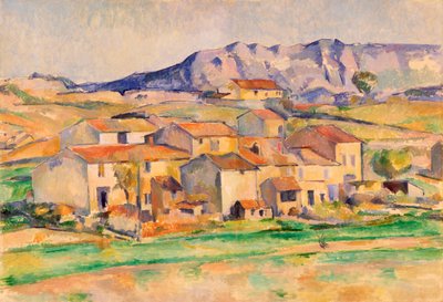 Hamlet v Payennetu u Gardanne od Paul Cézanne