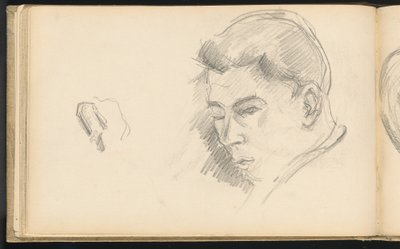 Hlava chlapce od Paul Cézanne