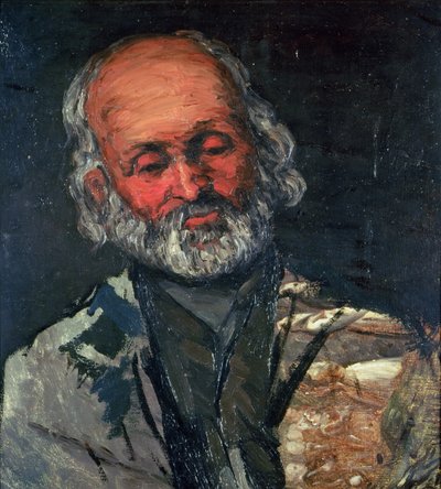 Hlava starého muže, kolem roku 1866 od Paul Cézanne