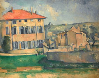 Dům v Aix, 1885-1887 od Paul Cézanne