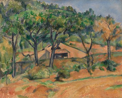 Dům v Provence od Paul Cézanne