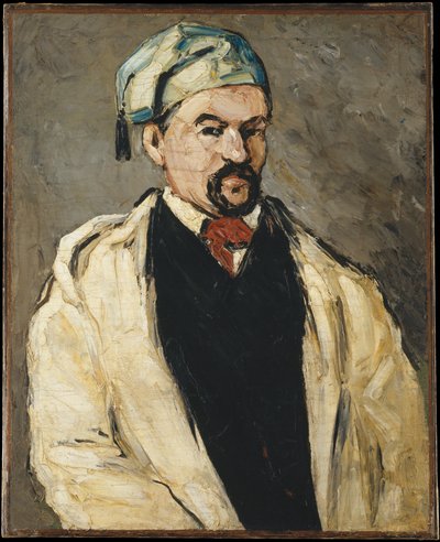 Muž v bavlněném klobouku od Paul Cézanne