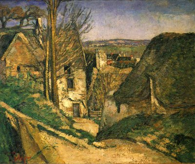 Dům oběšence, Auvers-sur-Oise od Paul Cézanne