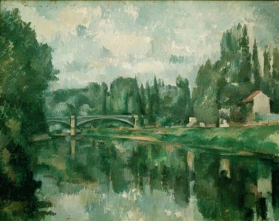 Le Pont de Creteil (Most přes Marnu, v Creteil od Paul Cézanne