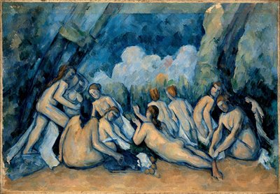 Velcí koupající se od Paul Cézanne