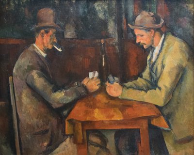 Hráči karet od Paul Cézanne