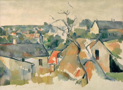Střechy od Paul Cézanne