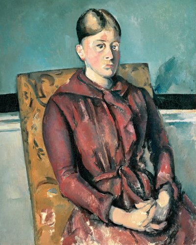Madame Cézanne Ve žlutém křesle od Paul Cézanne