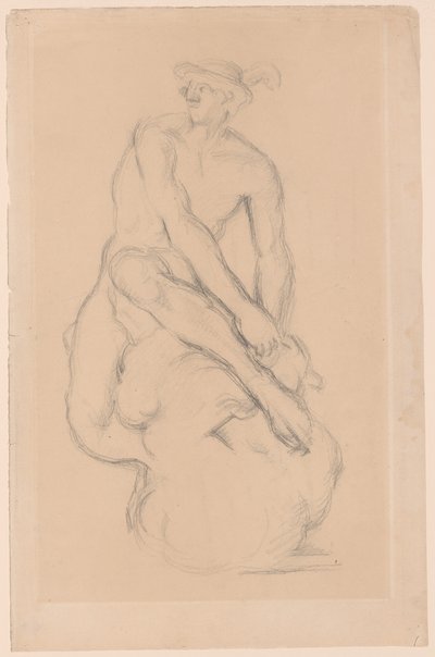 Merkur (za Pigallem) od Paul Cézanne
