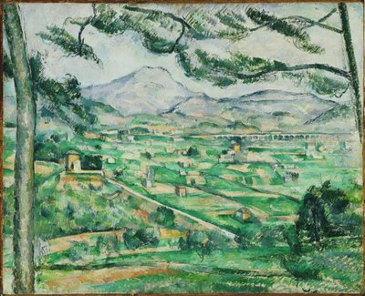 Mont Sainte-Victoire od Paul Cézanne