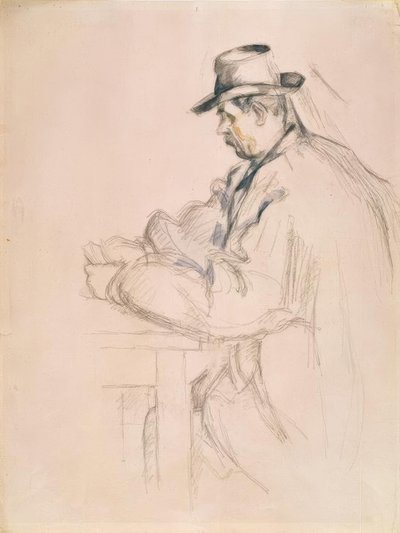 Paul Cézanne, hráč karet od Paul Cézanne
