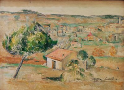 Provensálská rovina od Paul Cézanne
