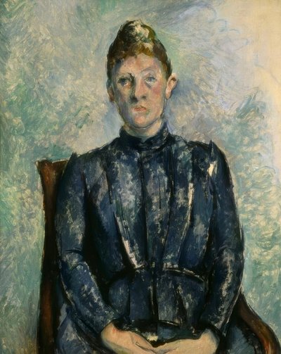 Portrét Madame Cézanne od Paul Cézanne