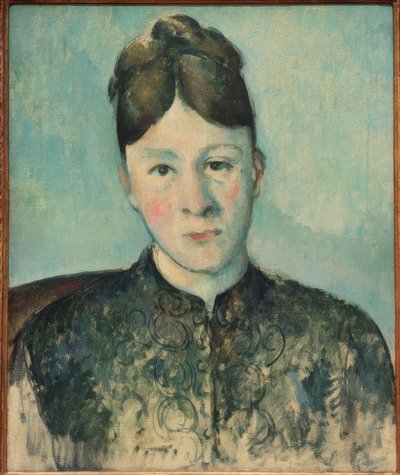 Portrét Madame Cézanne od Paul Cézanne