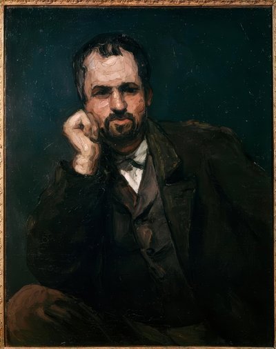 Portrét muže od Paul Cézanne